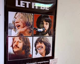 Let It Be Beetles Poster
