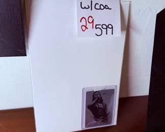 Signed Loki Card with COA