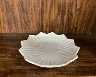 White Ceramic Plate