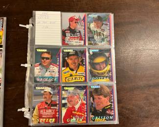 1995 Traks Racing Trading Cards