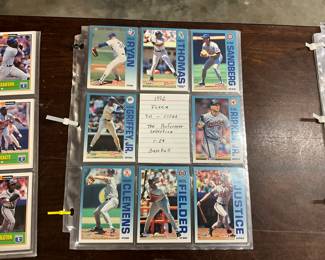 1992 Fleer The Performer Collection Baseball Cards