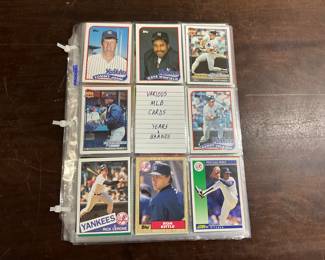 Assorted Baseball Trading Cards