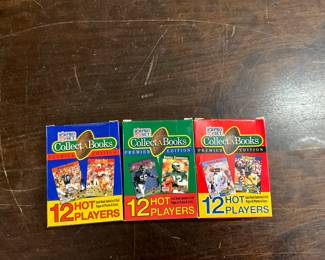 1990 Pro Sets Collect-A-Books Football Cards