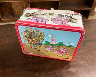 Pink Pather & Sons Metal Lunch Box w/Thermos