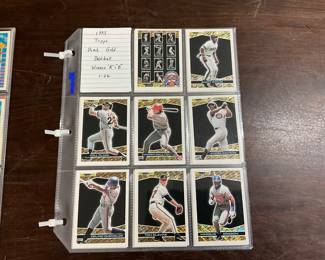1993 Topps Black/Gold A&B Winners Baseball Cards