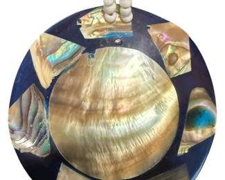 Mother of Pearl Inlay Pendant 