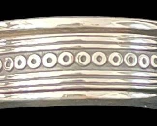 Vintage 925 Spinner Cable Twist Band Ring 