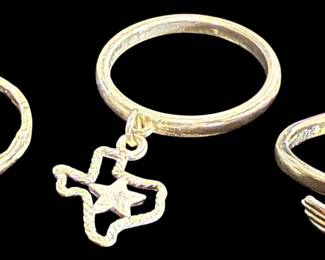 925 Sterling Silver Stackable Rings 