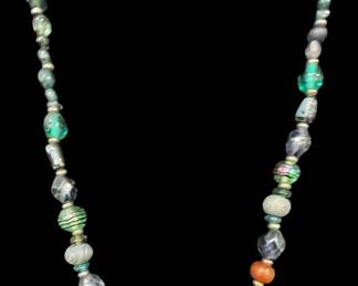 Multicolored Beaded 27 Necklace 