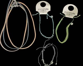 LeatherThread NecklacesBraceletAnklets 