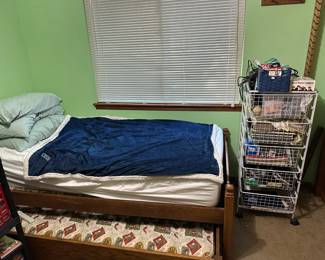 Trundle Bed, Office Supply Baskets