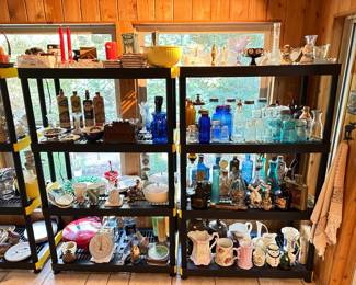 Vintage Glassware, Vintage Porcelain