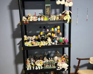 Assorted Easter Decor, Vintage Easter Decor
