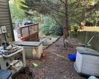 Plastic Storage Trunks, Bird Bath