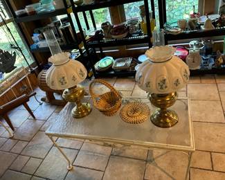 Decorative Lamp Pair