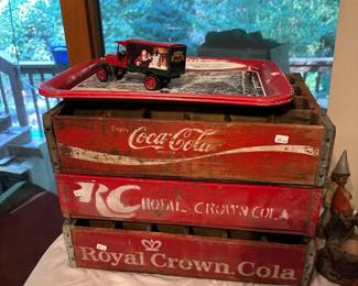 Vintage Coca-Cola Crates, Royal Crown Cola Crates