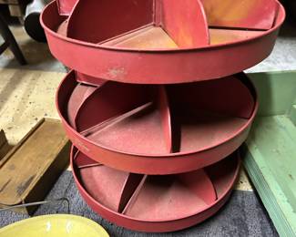 A Rotabin - a revolving storage bin. 