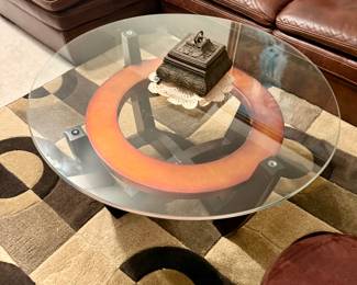 Modern Glass top coffee table
