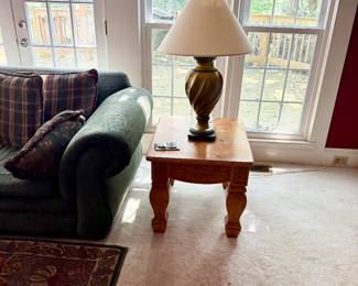 Pine end table