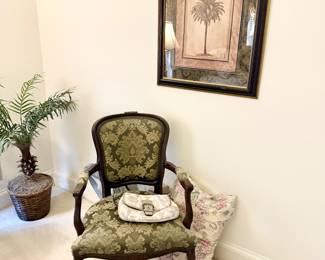 French upholstered chair