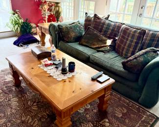 Pine coffee table
