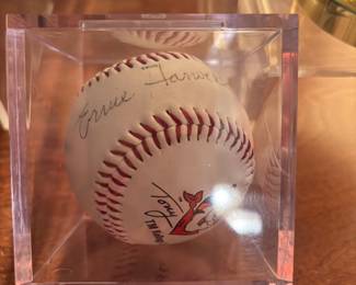 Ernie Harwell, Detroit Tigers Sportscaster, Autographed Baseball 1991