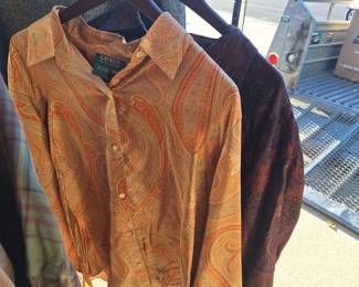 Shirts 5 each hangers 2 each