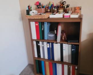 bookcase office supplies 