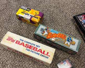 Baseball cards 