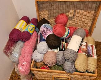 Yarn O'plenty..over 100 skeins
