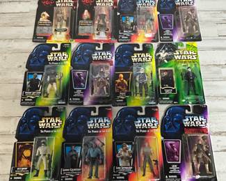 Star Wars Power of the Force and Shadows of the Empire Action Figure Lot Vintage Hasbro Collection New Sealed