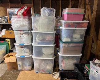 Brand new and like new Tupperware by the crate!!! and then some!!!!