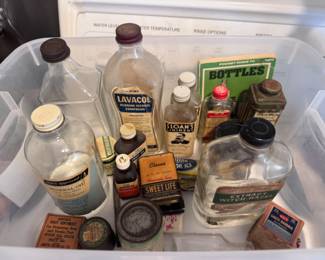 Antique and vintage medicine bottles