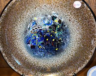 Kosta Boda Art Glass Plate