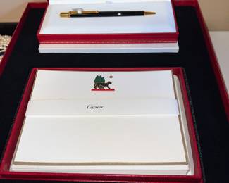 Cartier Stationery Set