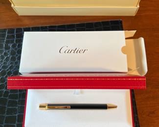 Cartier Pen and Stationery