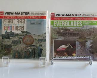 View-Master reels: Petrified Forest and Everglades National Park