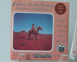 View-Master Reels: Riders Of The Desert, Death Valley/Painted Desert, Tombstone, Arizona