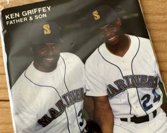 Ken Griffey Jr. and Sr. collector card