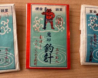 Japanese fish hooks