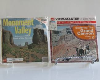View-Master reels: The Grand Canyon and Monument Valley