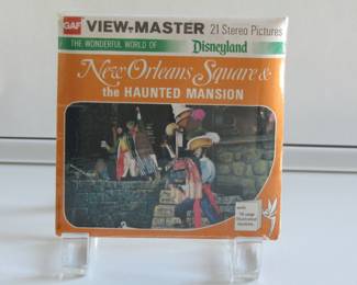 View-Master reels: Disneyland, New Orleans Square and the Haunted Mansion