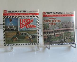 View-Master reels: Lion Country Safari and San Diego Wild Animal Park