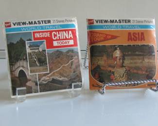 View-Master reels: Inside China Today and Grand Tour of Asia