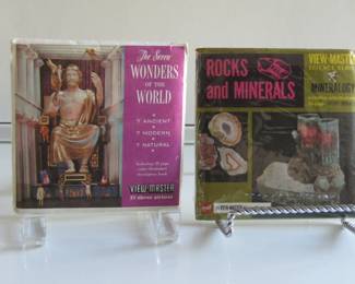 View-Master reels: Seven Wonders of the World, Rocks and Minerals