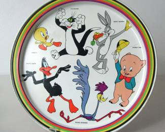 1974 Looney Tunes metal tray