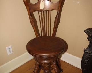 Claw Foot Piano Chair