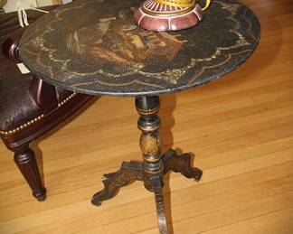 Inlaid Table (Flip Top)