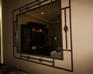 Wrought Iron Mirror