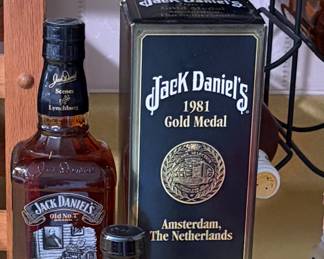 Jack Daniel’s 1982 Gold Medal Amsterdam the Netherlands; it is a limited edition.